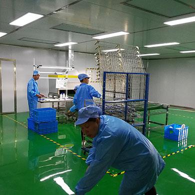 塑膠無塵噴漆生產線設備